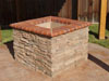 We can build many decorative features from brick, stone, treated lumber or a host of other materials.